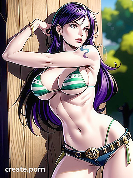 Purple-Eyed Beauty Enjoys Intense Comic Style Hentai Action