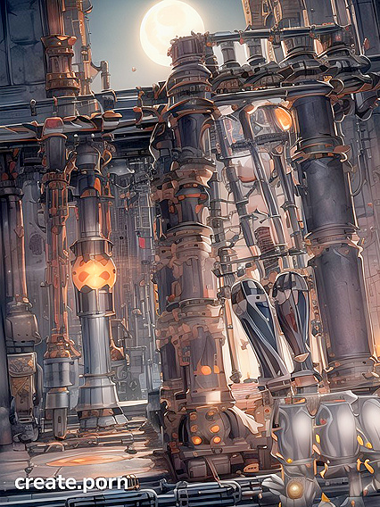 Glowing-Eyed Beauty Takes On Massive Pipes in Intense Hentai Action