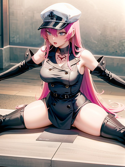 Thick Teen 18+ Temptress in Off-Shoulder Outfit for Steamy Hentai Adventures