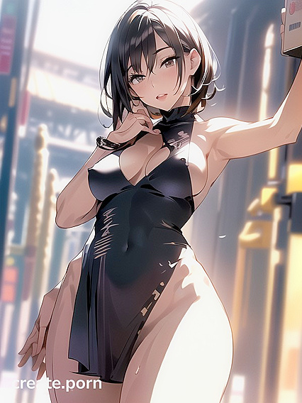 Brown-Eyed Beauty Shows Off Her Medium Breasts in Selfie Hentai AI Sex Scenes