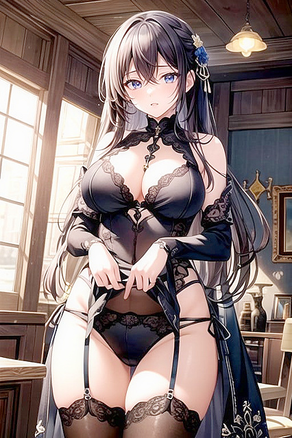 Fit and Sweaty Body Gleams at Sunset in Steamy Hentai Action