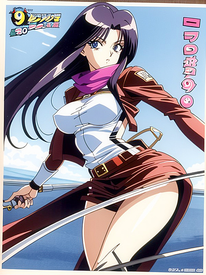 Mikasa Ackerman Wields a Sharp Sword in Retro 90s Style Hentai Action