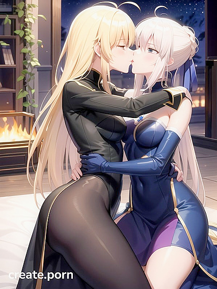 Artoria Pendragon Stands Dominant in Erotic 2-Person Hentai Action