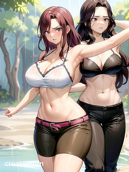 Public Shock: Raining Hentai Orgasms Amidst Crowds