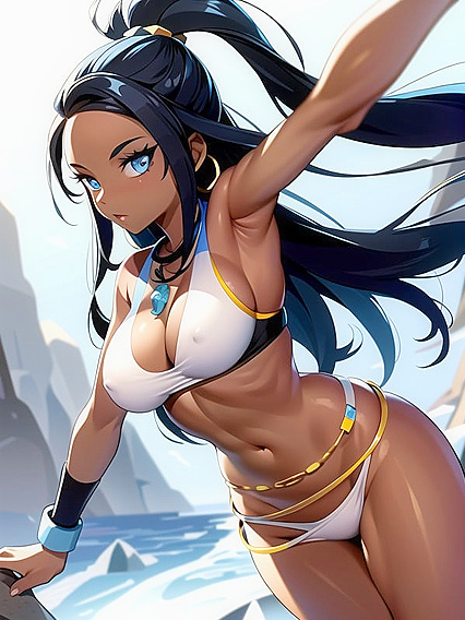Nessa Rurina from Pokemon Stars in Seductive Hentai AI Adventures