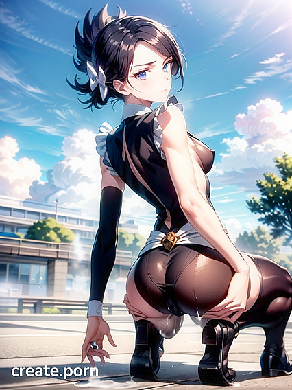 Massive Ass Showing Off in Furious Hentai Action