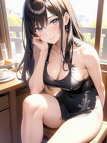 Bangs and Busty Bliss: Squeezing Big Tits in Erotic Hentai Action