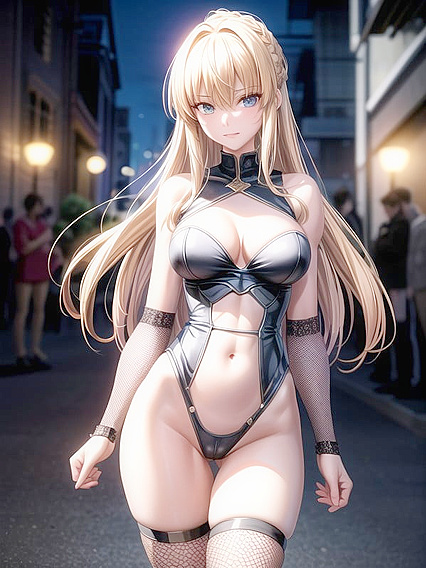 Artoria Pendragon in Fishnets:Ultra-Detailed Hentai AI Erotic Adventures