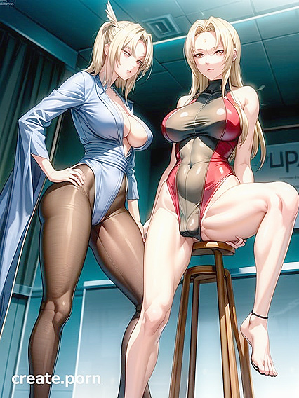 Tsunade from Naruto in Ultra-Detailed Futanari Hentai Pleasure