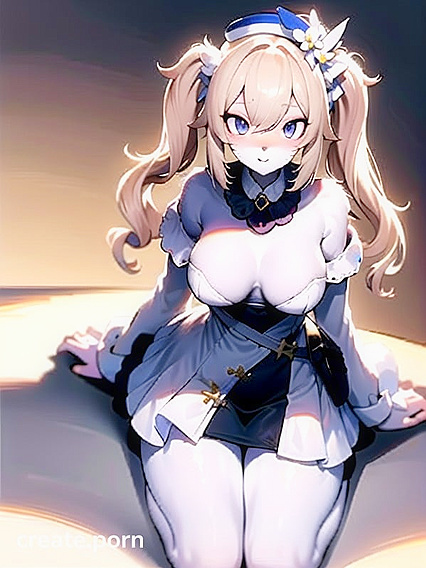 Barbara from Genshin Impact Gets Furry and Submissive in Erotic Hentai Scenes