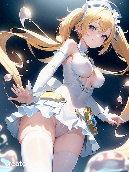 Barbara from Genshin Impact Gets Ravished in Nighttime Bottom-Up Hentai Action