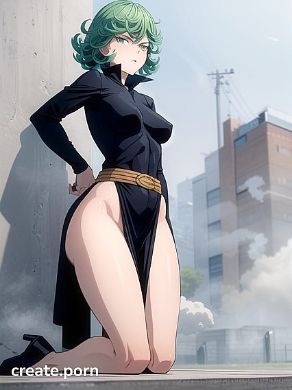 Tatsumaki from One Punch Man Shows Off Her Massive Ass in hentai Waist Shots