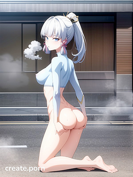 Rear View Supportive Ass in Steamy Hentai AI Porn