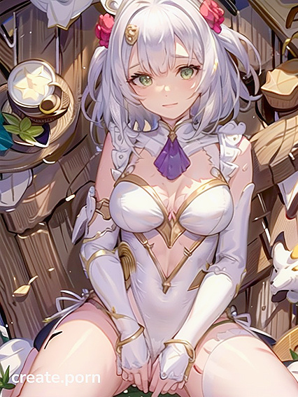 Noon Pleasures: Noelle from Genshin Impact Seduces with Her Brown Eyes