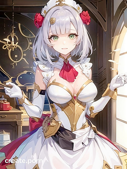 Noelle from Genshin Impact in Seductive Hentai Adventures