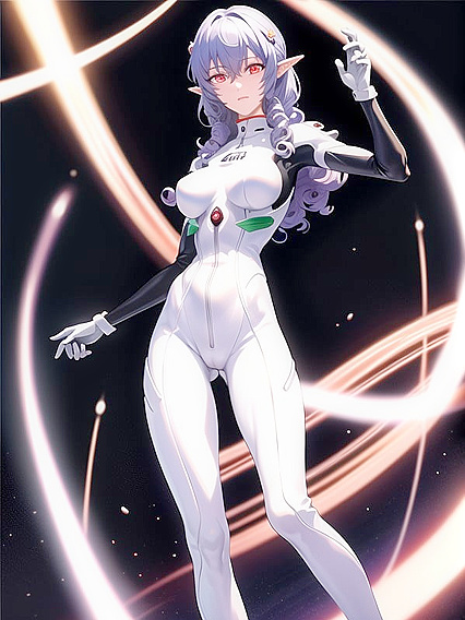 Sexy Elf with Pointy Ears and Earrings Seduces in 18+ Hentai AI Action