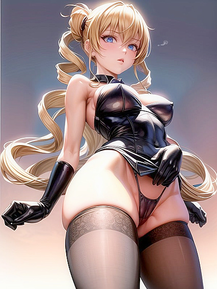 Small Breasts in Ultra-Detailed Bottom-Up Hentai Action