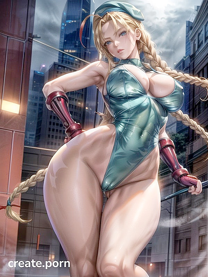 Thong-clad Beauty in Detailed Solo Hentai Action