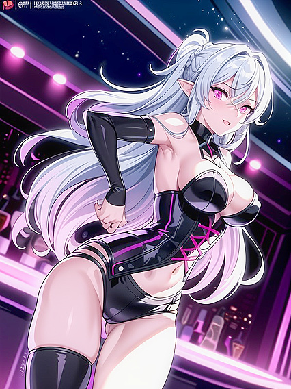 Nighttime Solo Fit Fantasy in Erotic Hentai Action