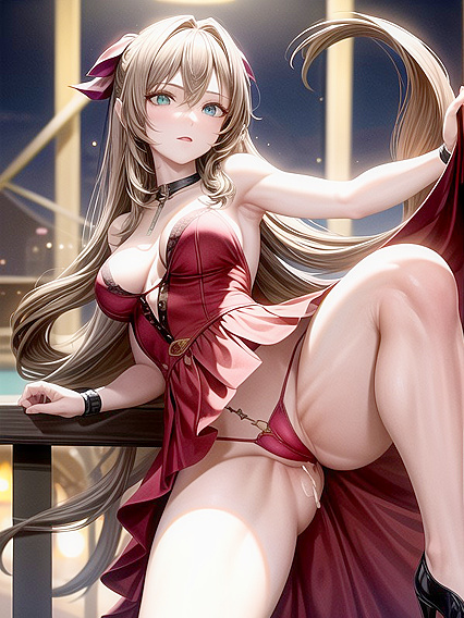 Aerith from Final Fantasy Seduces with Her Petite Body in steamy Hentai Scenes