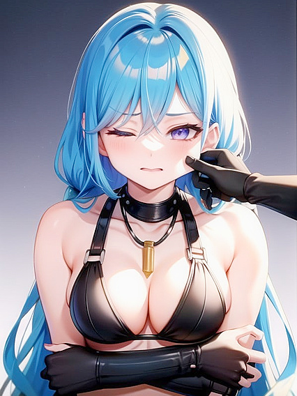 Jinx from League of Legends Gets Her Cheeks Pinched in Naughty Hentai Action