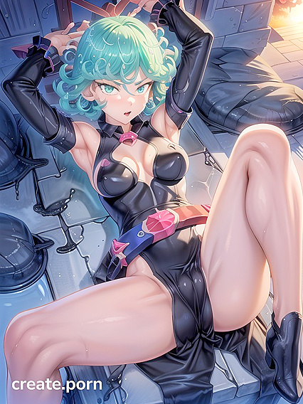 Arms Raised in the Snow for Intense Hentai Waist Shots