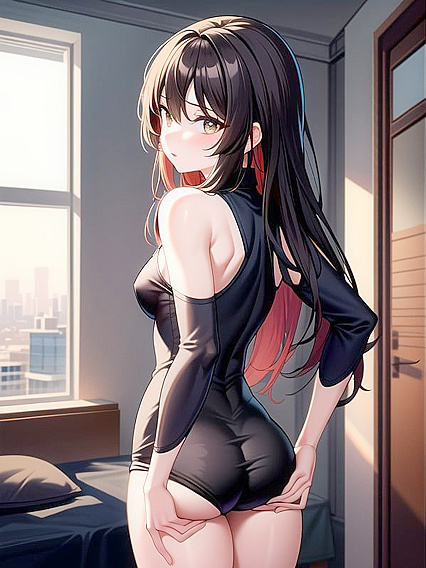 Busty Breasts and Supportive Ass Take Center Stage in Bedroom Hentai Action