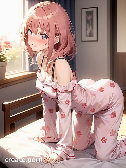 Warm Anime Crawl Smiles Blushingly in Mischievous Hentai Adventures