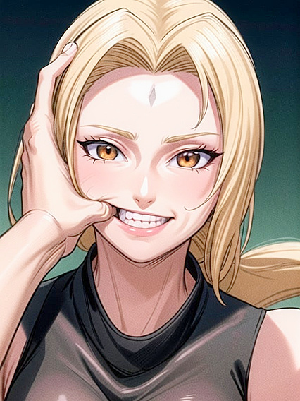 Tsunade from Naruto Sucks Her Thumb in Ultra-Detailed Hentai Fantasy