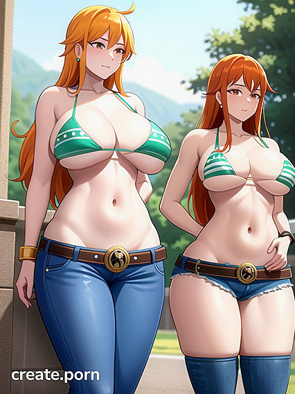 Nami's Massive Breasts Take Center Stage in Explicit 18+ Hentai Action