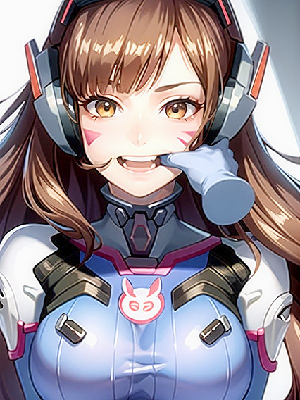 D’Va Seductively Sucks Her Thumb in Intense Close-Up Hentai Scenes