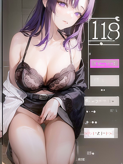 Shinobu Kochou's Massive Breasts Take Center Stage in Erotic Hentai Masturbation