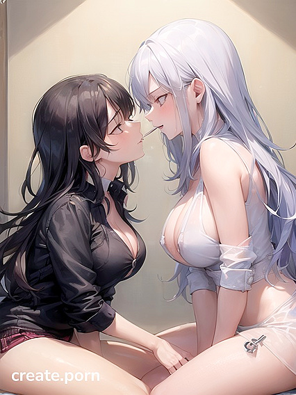 Lesbian Lovers Explore Each Other's Bodies in Passionate Hentai Fun