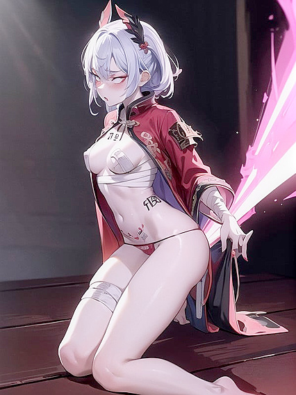 Diabolically Inked Tattoos and Tribal Face Paint on Curvy Hips in Hentai Ecstasy