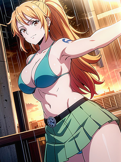 Thick Waist Shots in Kilt for Steamy Hentai Pleasure