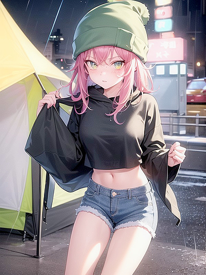 Pale-Skinned Cutie in Hoodie Shows Off Tiny 18+ Ass in Hentai Delight