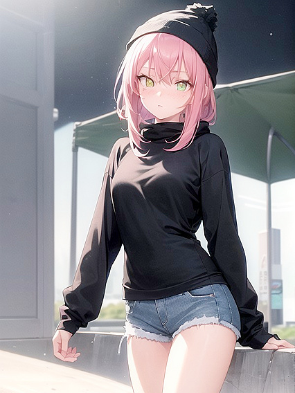 Glowing-Eyed Babe in Yoga Pants Takes On Steamy Hentai Adventures