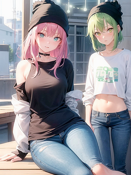 Green-Eyed Cutie in Hoodie Shows Off Her Tiny 18+ Ass in hentai Action