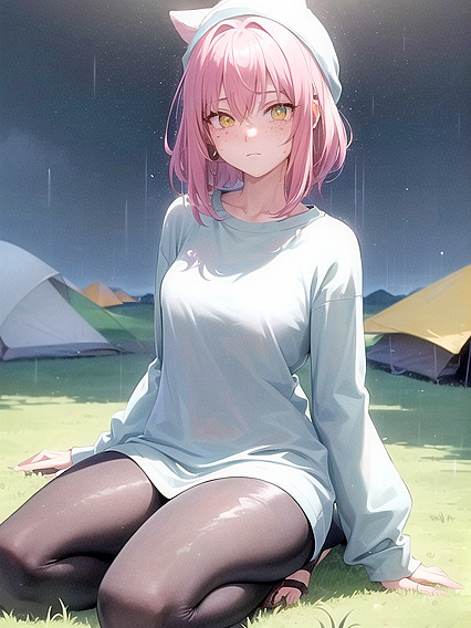 Pale-Skinned Freckled Beauty Enjoying Casual Hentai Pleasure Sessions