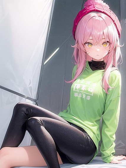 Fit Freckled Beauty in Hoodie Takes On Intense Hentai Action