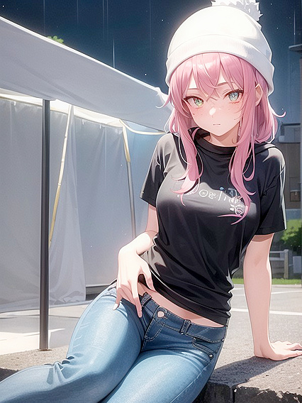 Green-Eyed Beauty in Yoga Pants Gets Wild in Tent Hentai Action