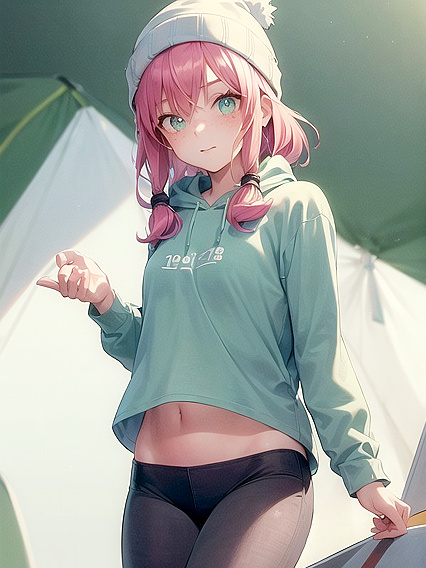 Yoga Pants and Pastel-Colored Jeans in Seductive Hentai Action