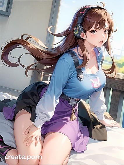 Waist-Level Seduction: Pale-Skinned Beauty in Erotic Hentai Action