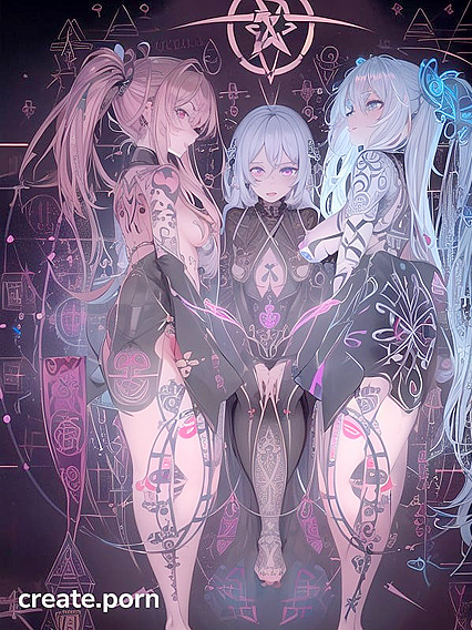 Fully Body Tattoos Uncensored in High-Quality Hentai Porn