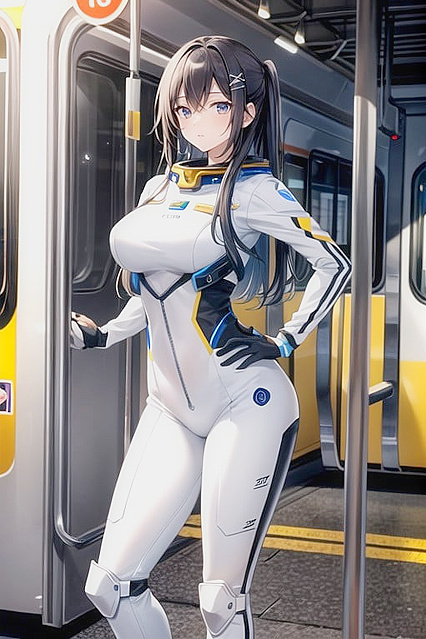 Soaring Through the Skies With Her Dragon Companion in Intense Full-Body Hentai AI Image