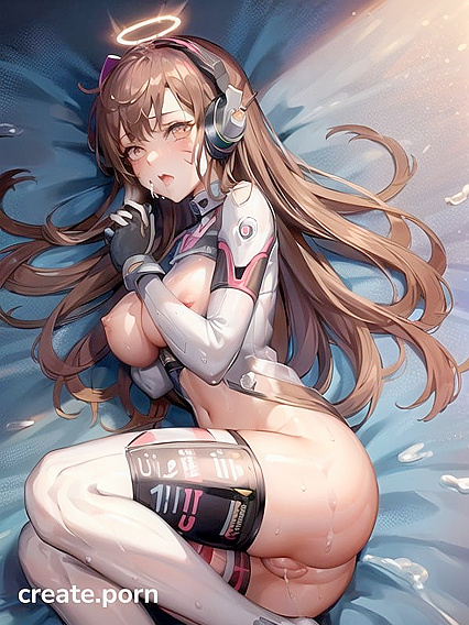 Angel's Naked Ahegao Moments in Seductive Hentai Scenes