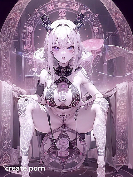 Magic Symbol Tattoos and Extra Arms Unleash Pleasure in ThisSTEAMY Hentai Scene