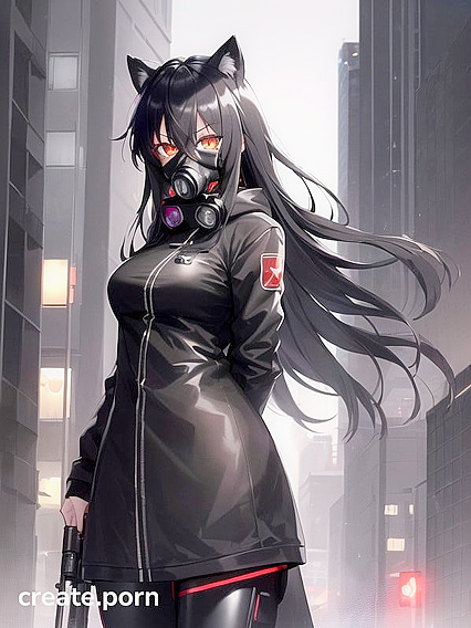 Black Big Bad Wolf in Leather Pants Takes You on a Wild Hentai Ride