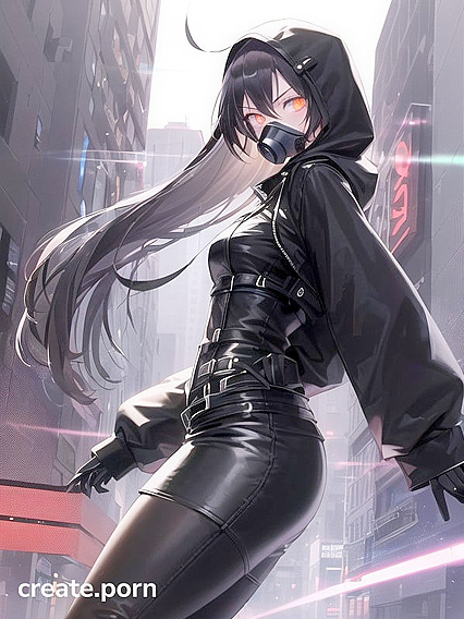 Cyberpunk Night City: Waisted Shots and Tearful Pleasure in Hentai AI Action