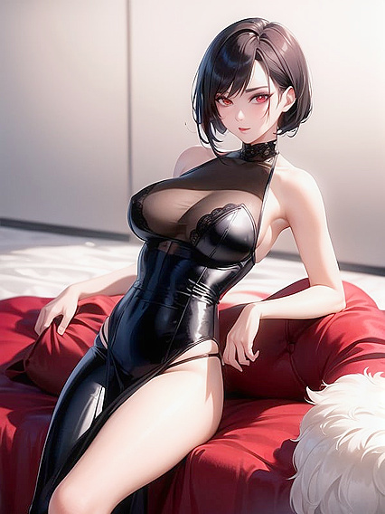 Ada Wong Takes Center Stage in Seductive Hentai AI Action